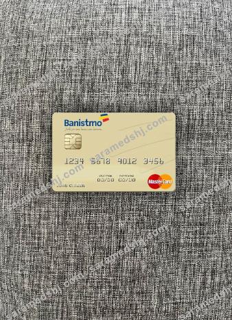 Panama Banco Banistmo mastercard photolook front